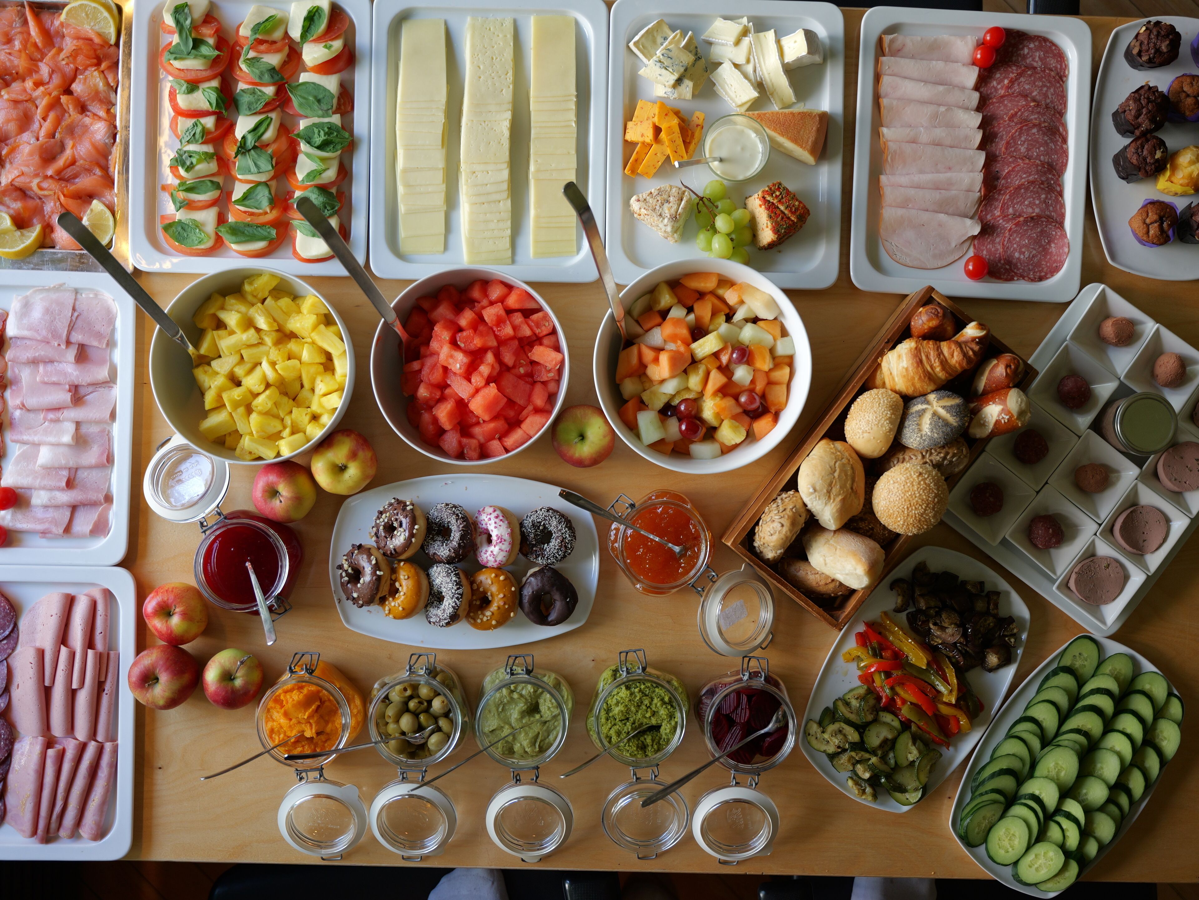 daily buffet breakfast (eur 24.00 per person)