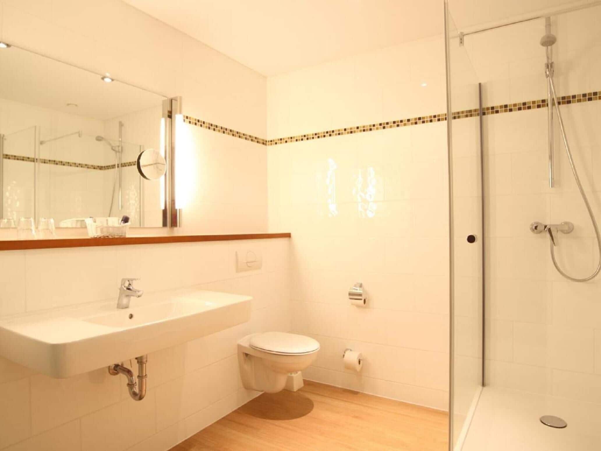 free toiletries, towels, soap, shampoo