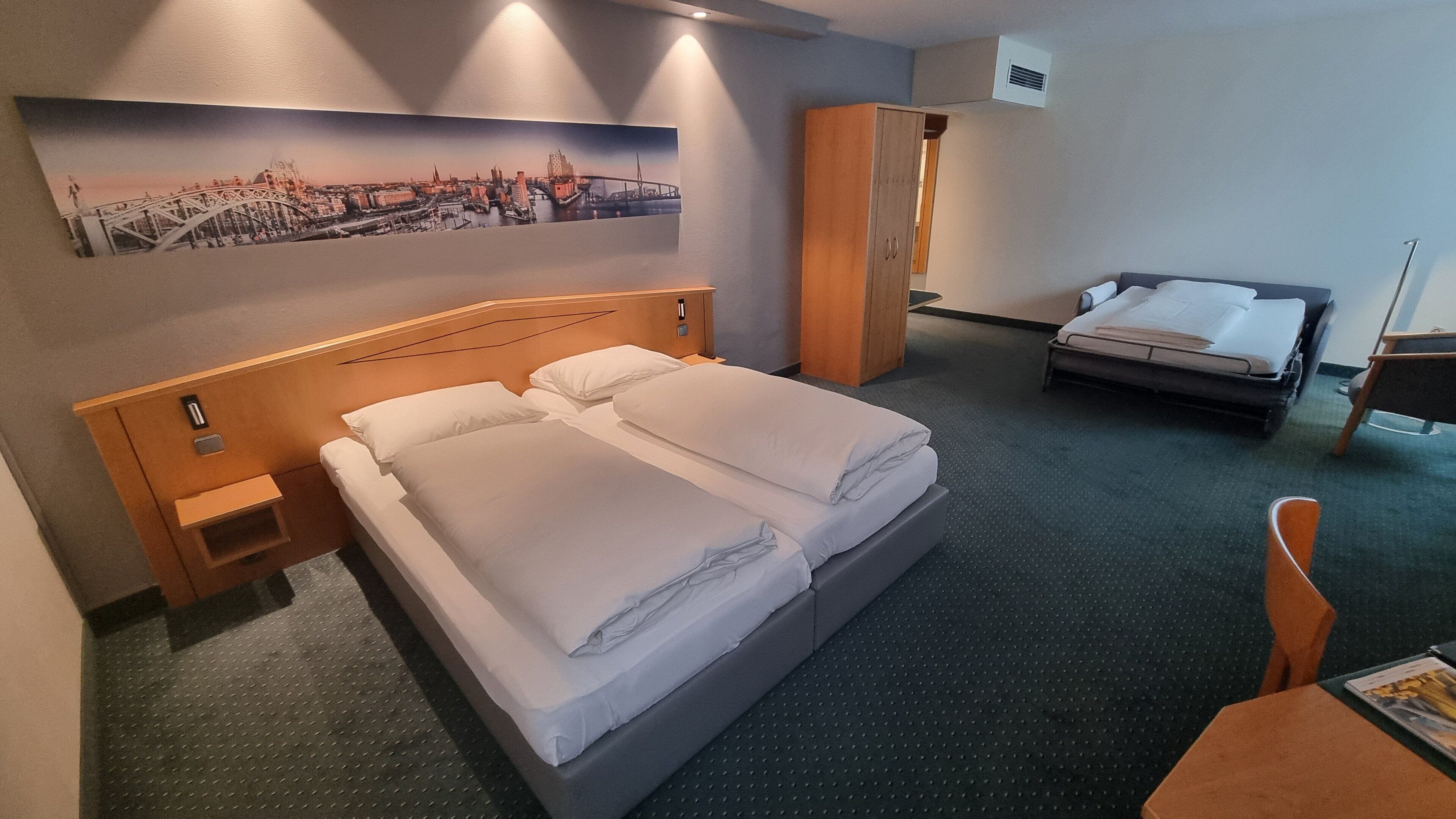 in-room safe, desk, blackout curtains, soundproofing