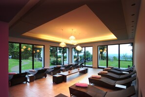 Salle de soins pour les couples, sauna, bain de vapeur, bain turc/hammam