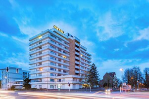 Fachada de la propiedad