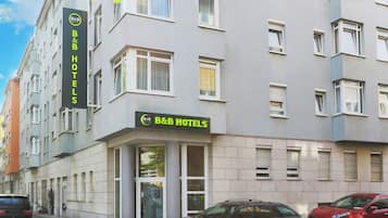 Voorkant van accommodatie