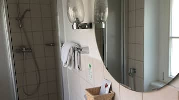 Dusch, hÄrtork och handdukar