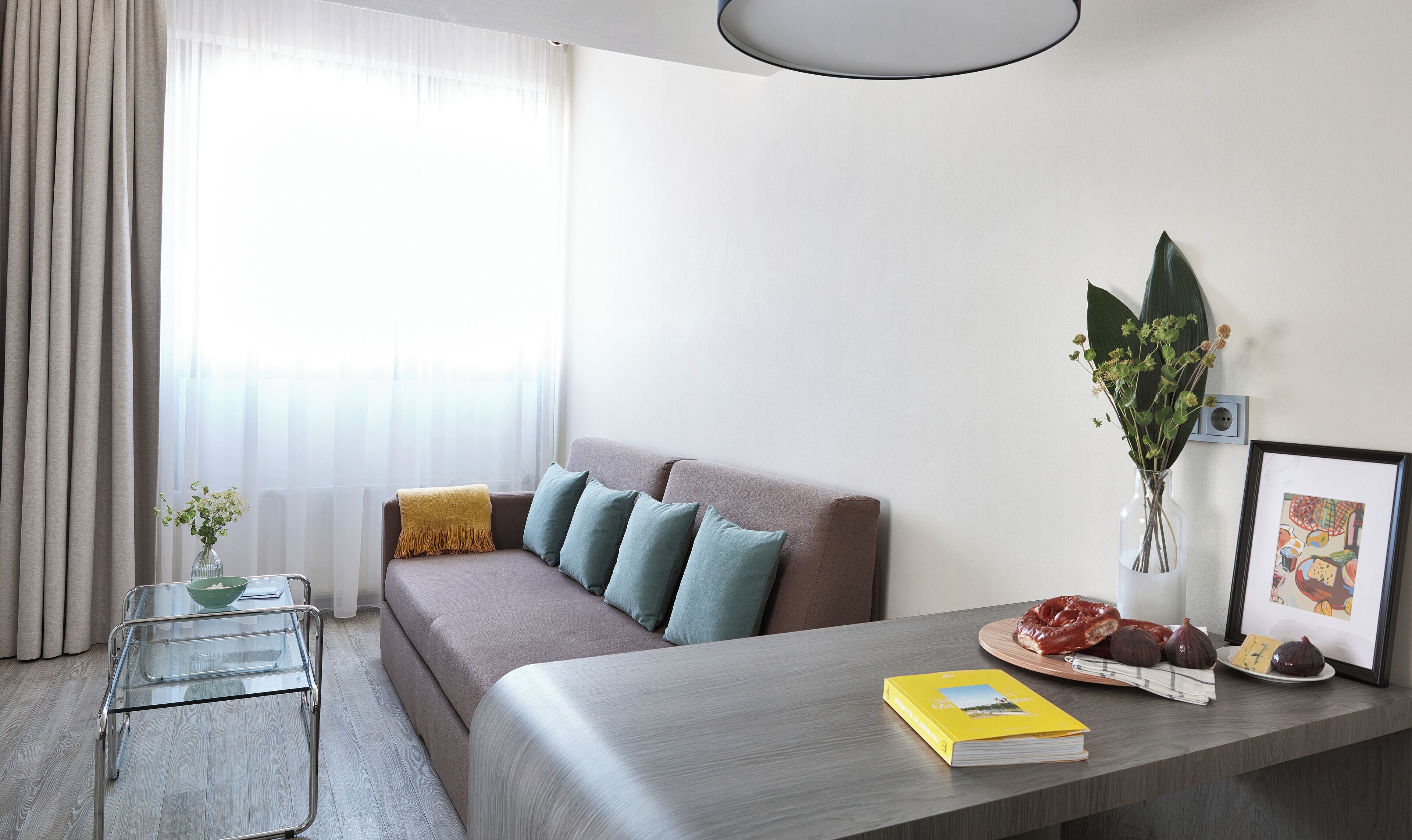 Superior Maisonette, Dachterrasse | Wohnbereich | LCD-Fernseher