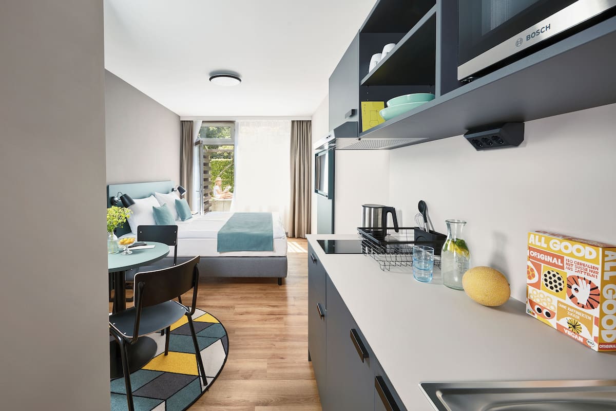 Appartamento Deluxe, terrazzo (Long Stay) | Vista dalla camera