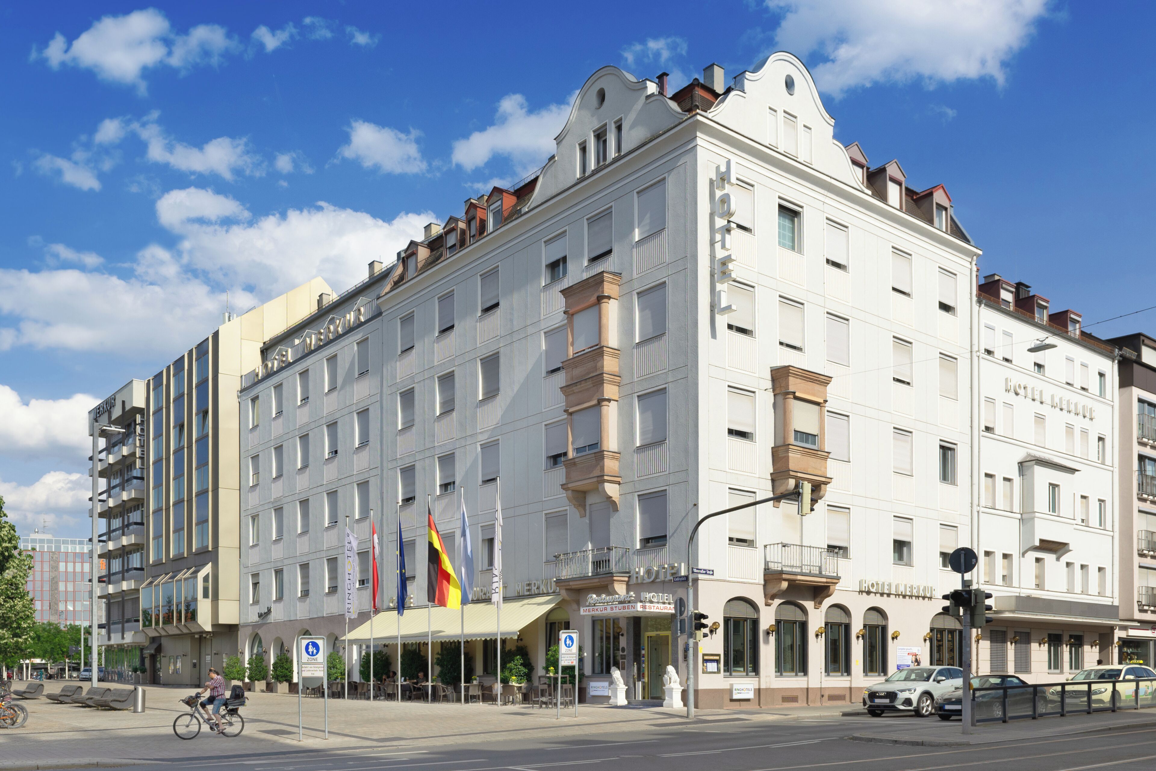 Fassade der Unterkunft