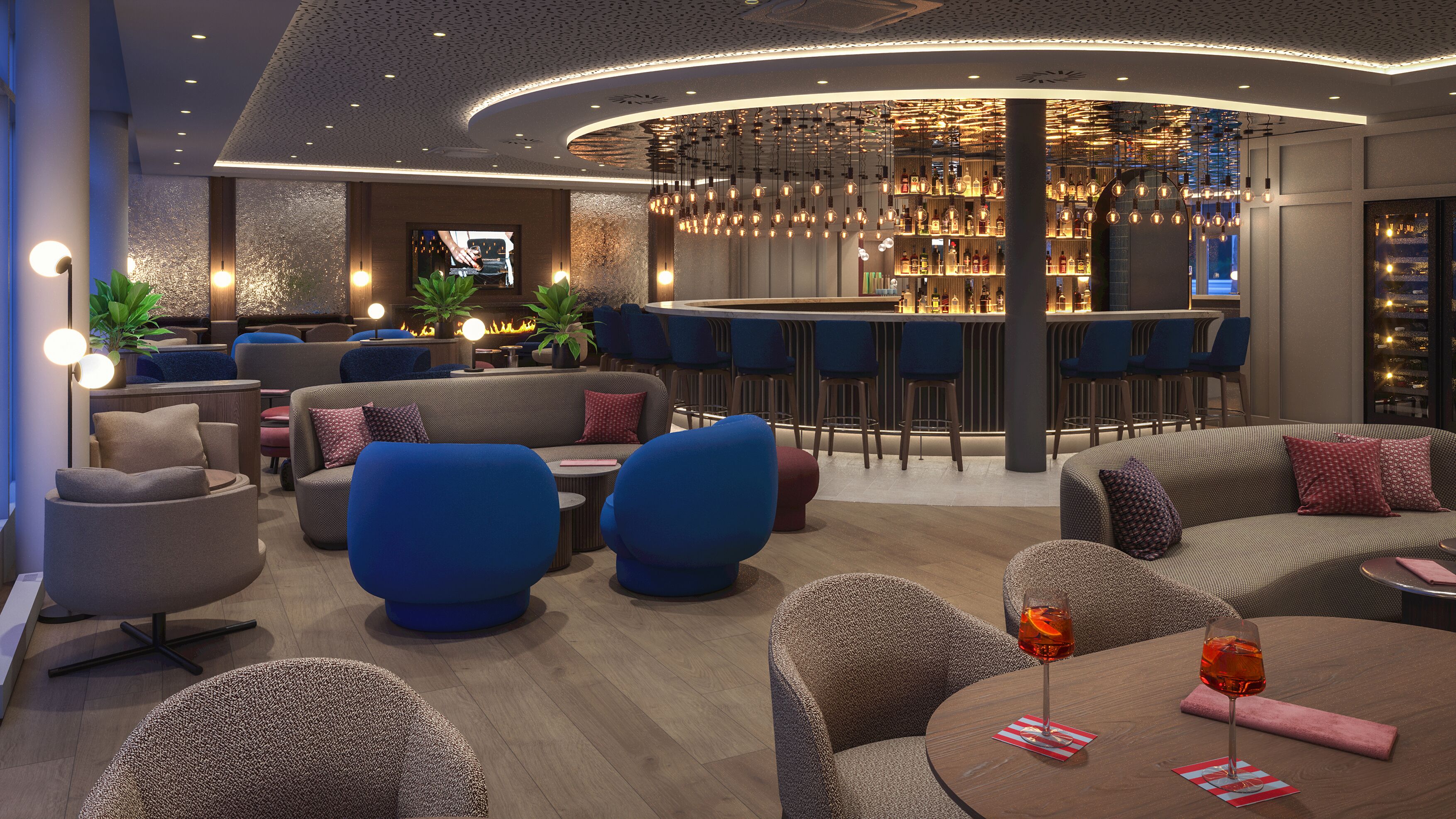 Bar (in der Unterkunft)