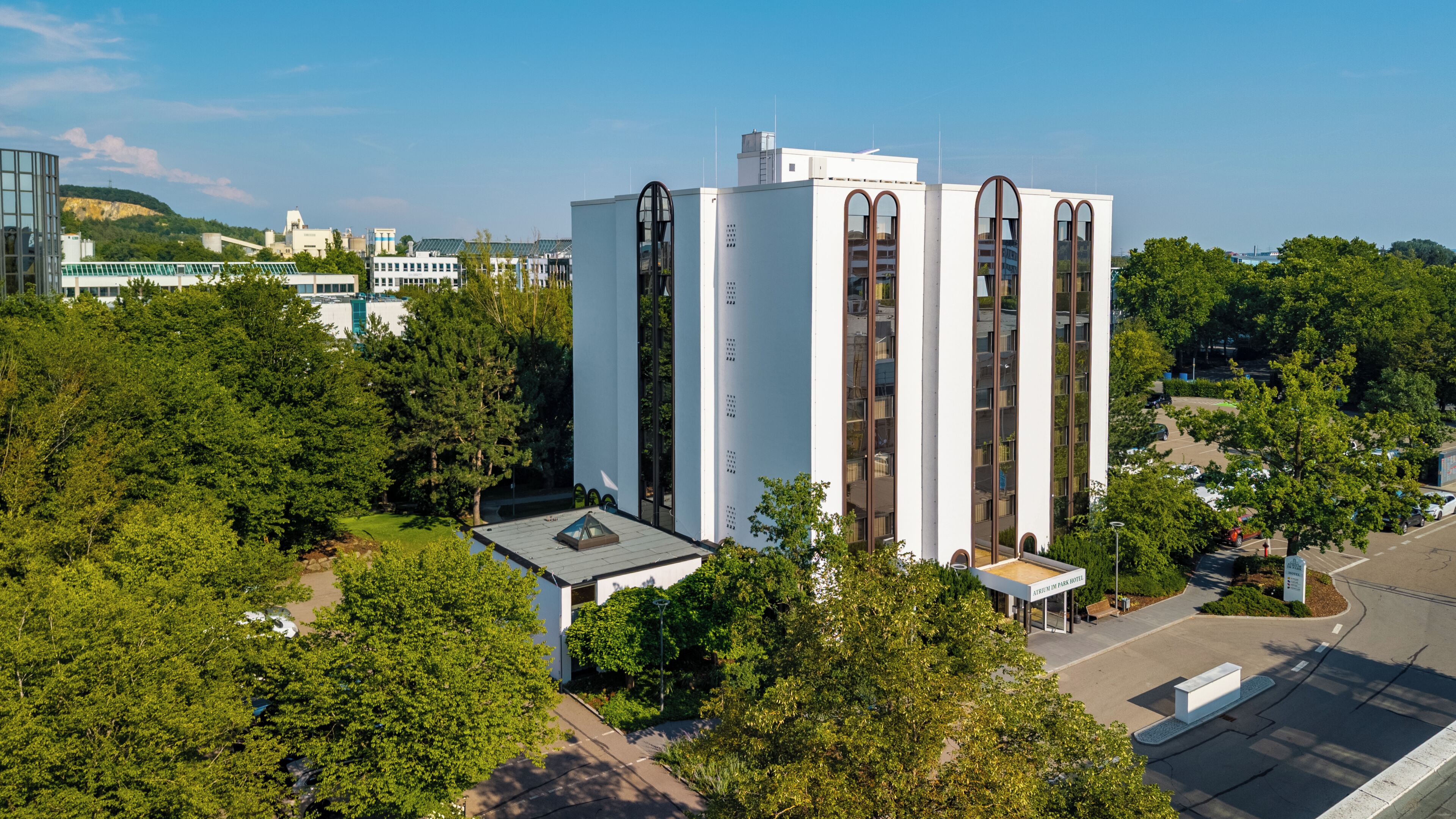 Fassade der Unterkunft