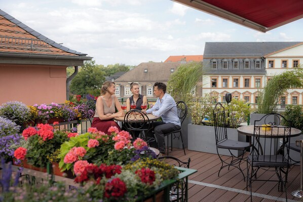 Terrasse sur le toit