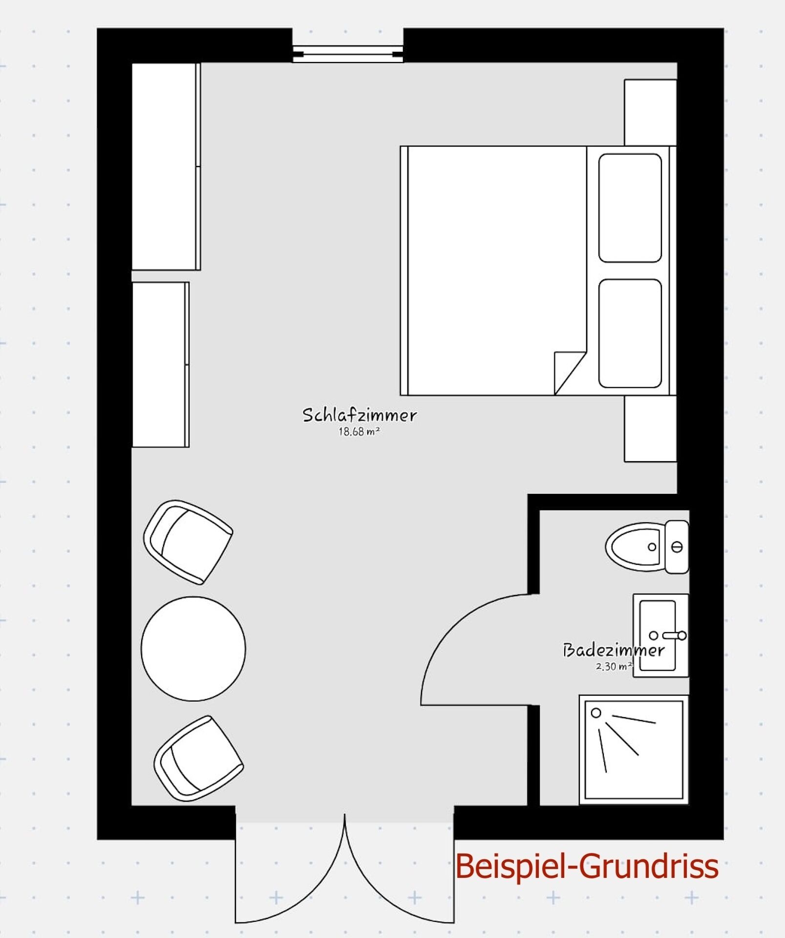 double room | hypo-allergenic bedding, individually furnished, desk, blackout curtains