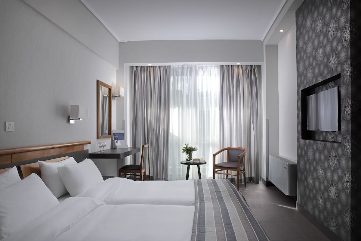 1 bedroom, down comforters, in-room safe, desk
