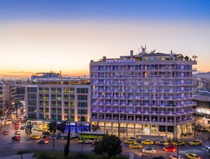 Façade de l’hébergement  – soirée/nuit