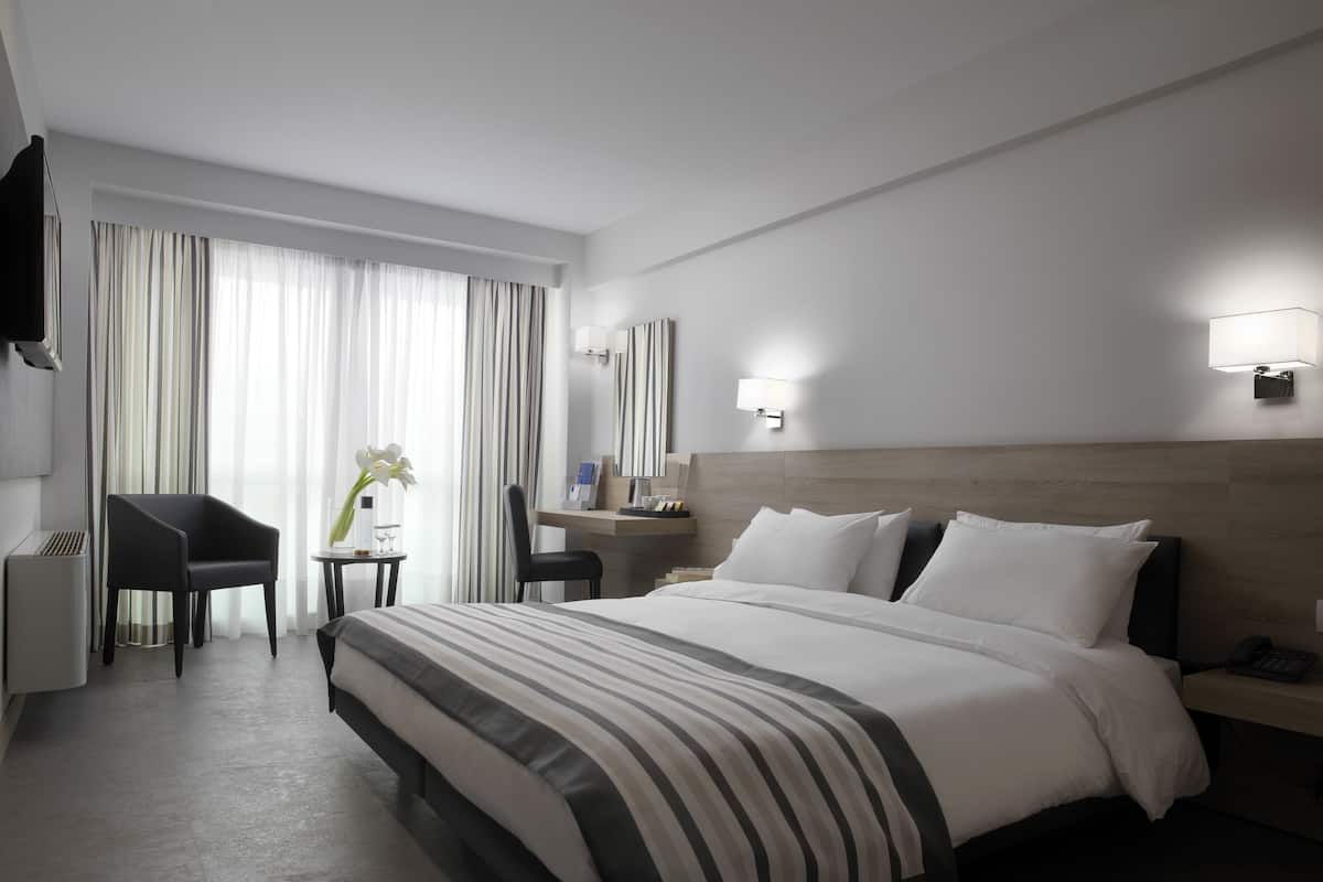 Superior Room (Acropolis View) | 1 bedroom, down comforters, in-room safe, desk