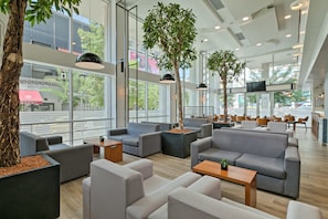 Rooftop bar, pool views, open daily