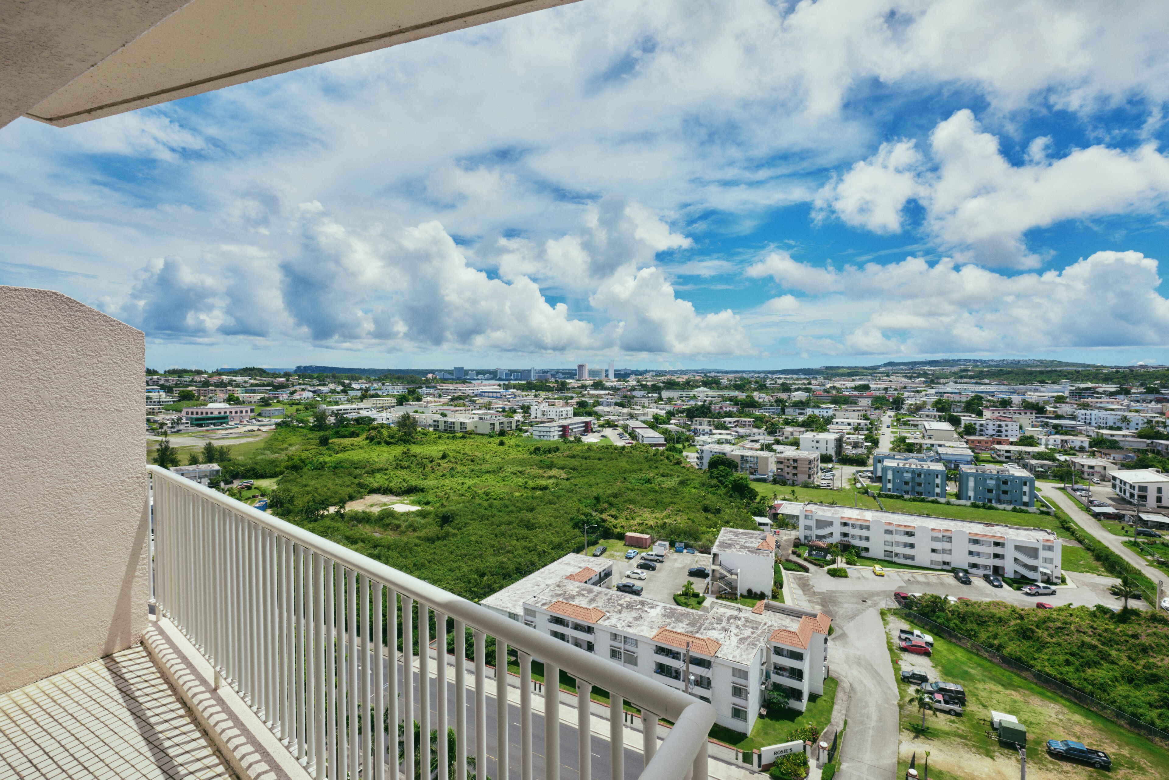 Vue depuis le balcon