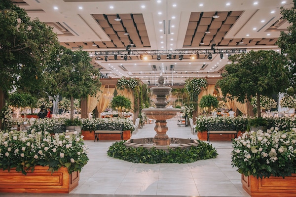 Indoor wedding