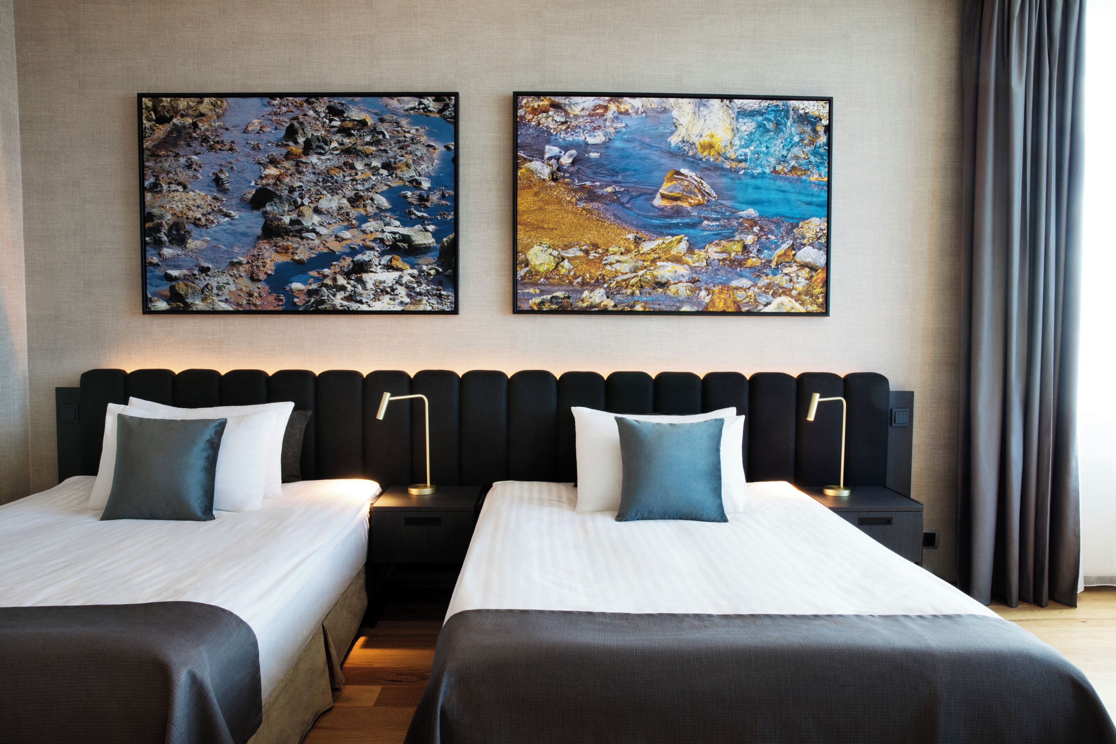 junior suite | in-room safe, desk, laptop workspace, blackout curtains