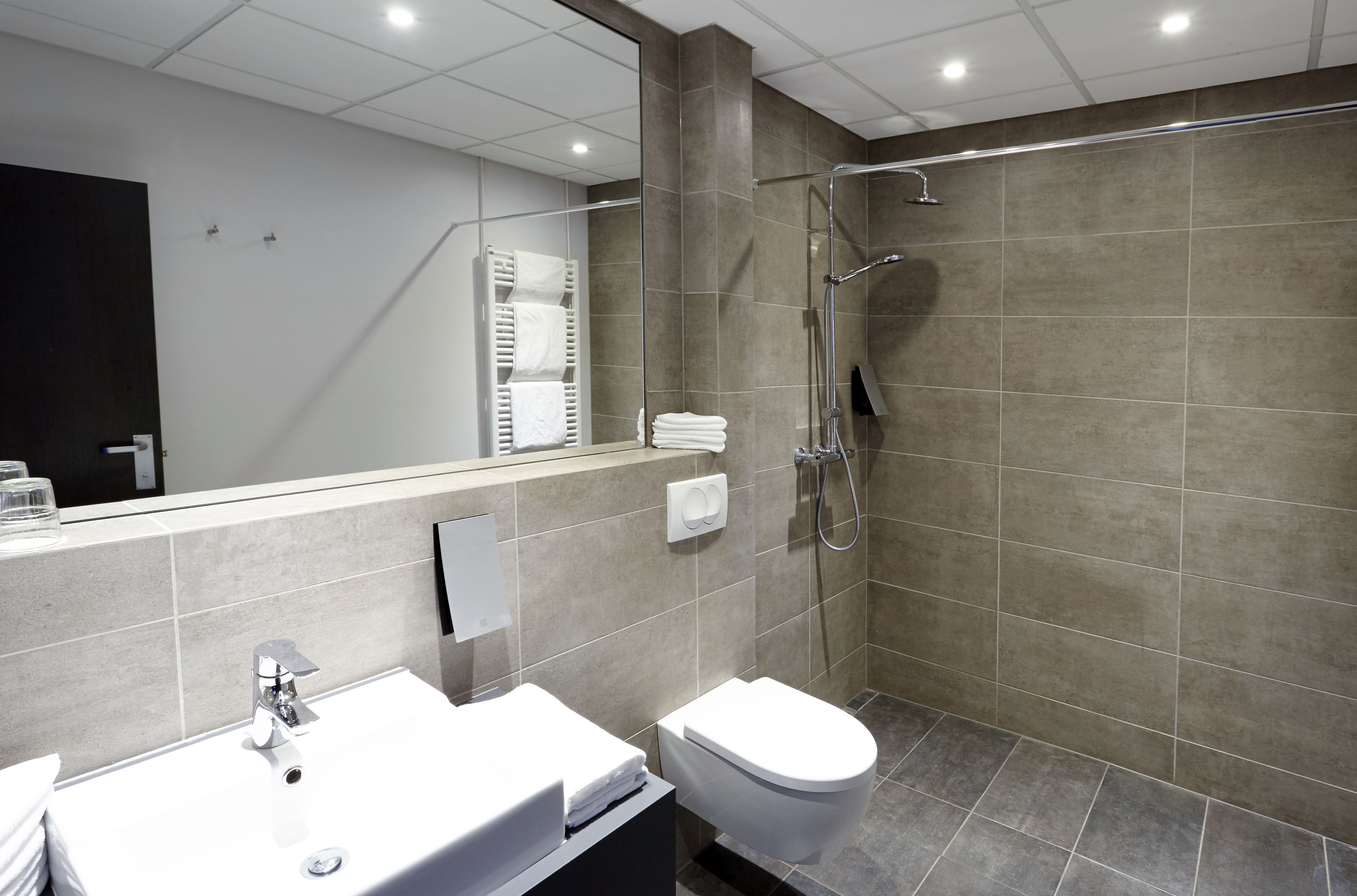 family room | bathroom | hair dryer, towels