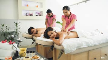 Couples treatment room(s), body treatments, body scrubs, facials
