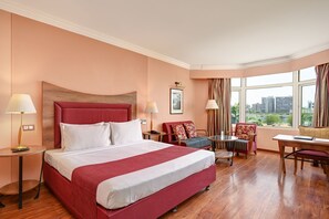 Superior Room Twin or Large River View | Premium bedding, in-room safe, individually furnished, desk - Cama Hotel (Ahmedabad)