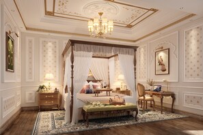 Historical Suite, Suite | Premium bedding, minibar, in-room safe, laptop workspace