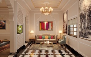 Historical Suite, Suite | Living area | 42-inch LED TV with satellite channels, TV