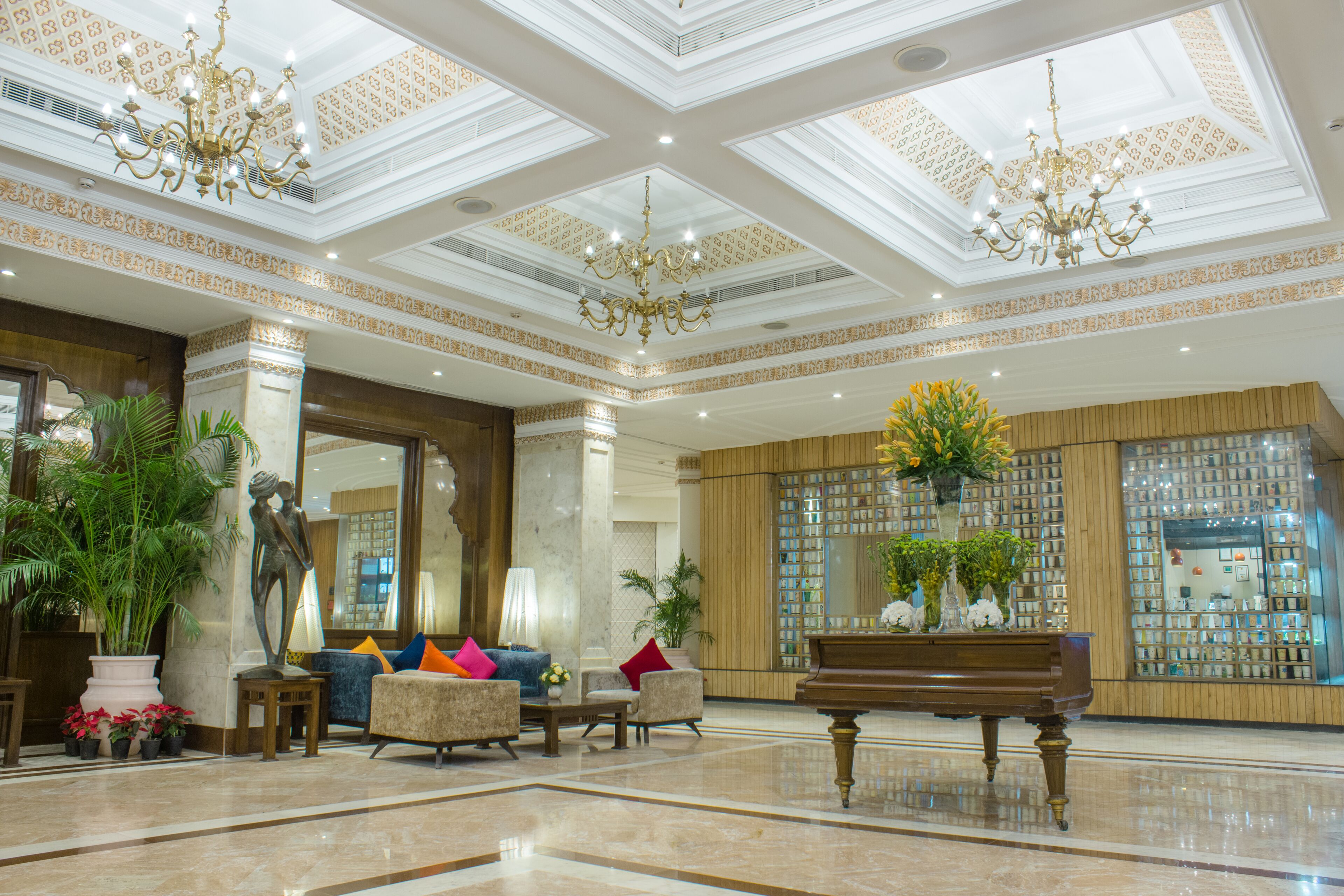 Interior entrance