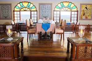 Lunch and dinner served, Pan-Asian cuisine