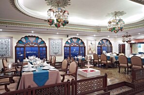 Lunch and dinner served, Pan-Asian cuisine