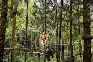 Ziplining