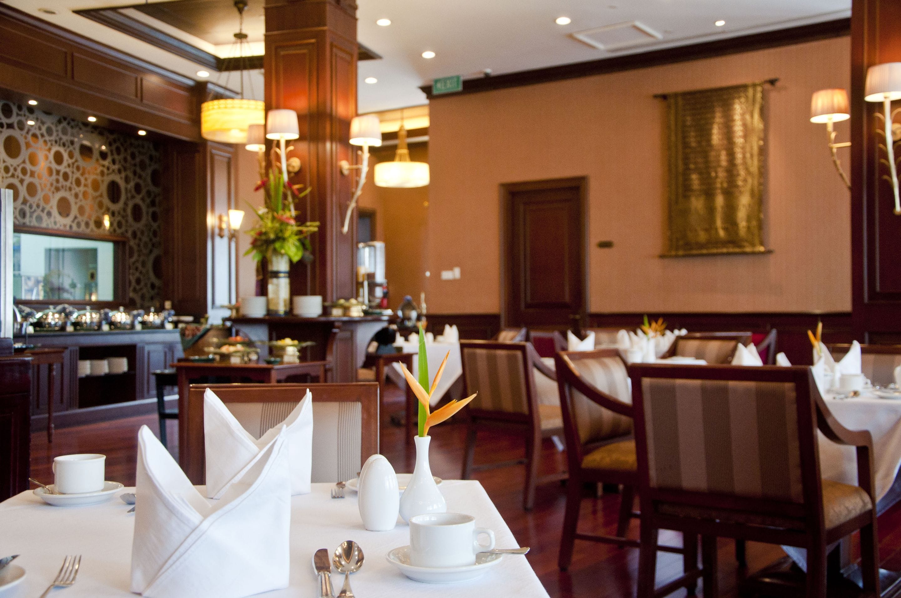 daily buffet breakfast (idr 223850 per person)