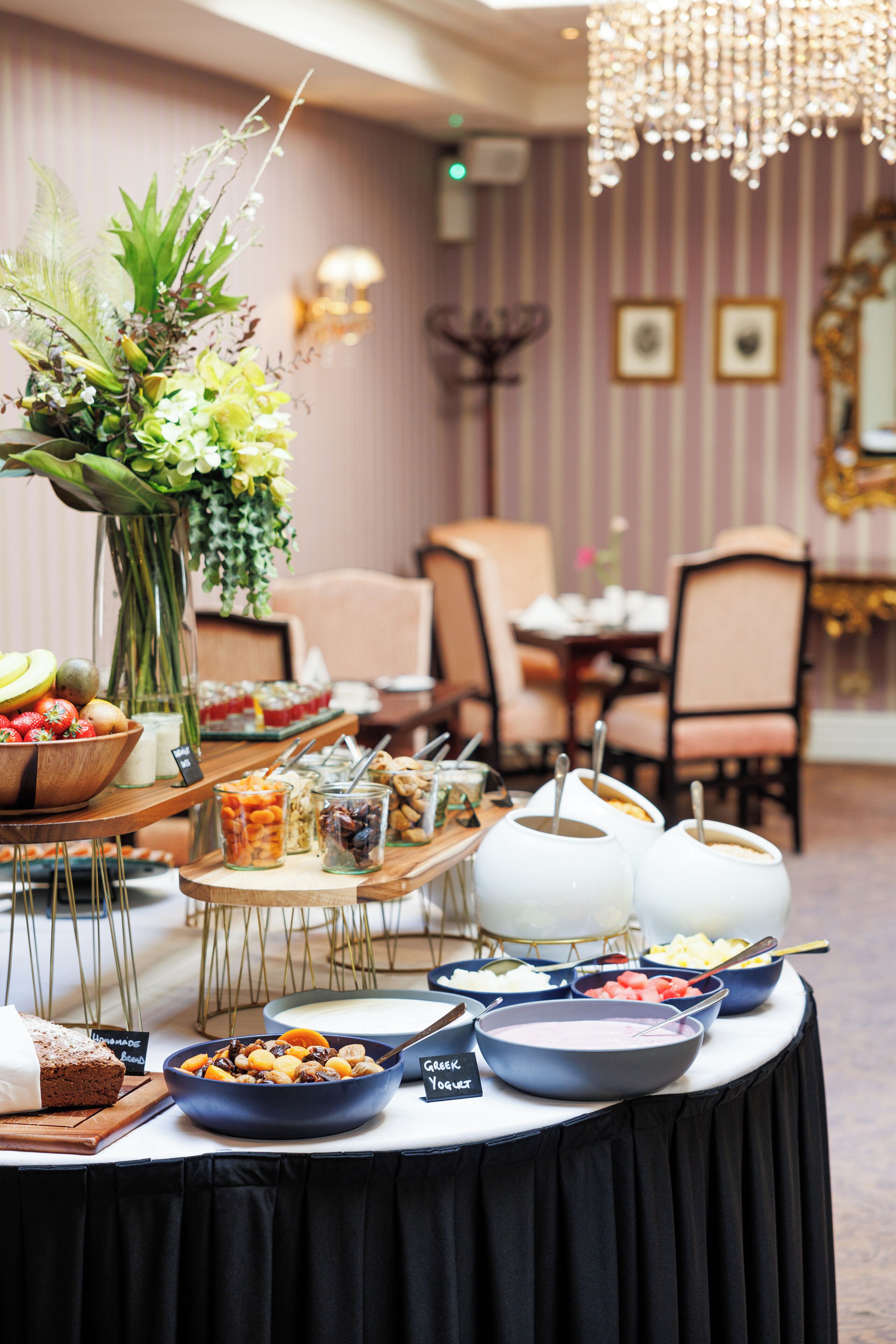 daily full breakfast (eur 25.00 per person)