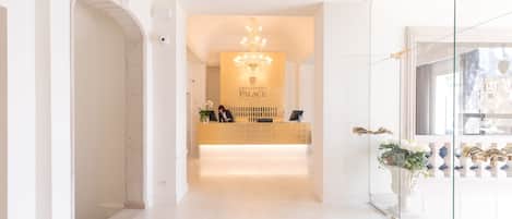 Interior entrance