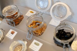 Daily buffet breakfast (EUR 12 per person)