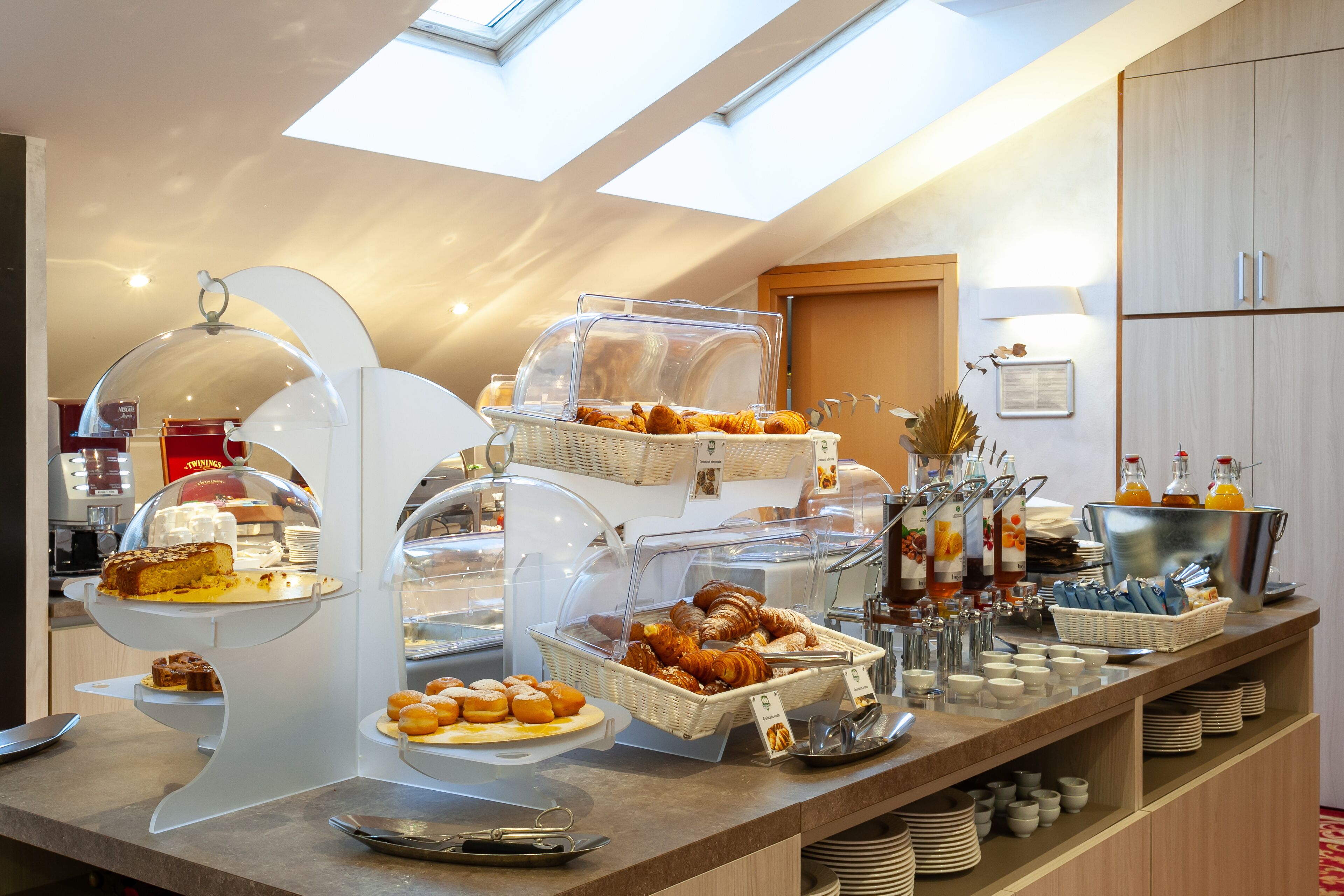 daily buffet breakfast (eur 12 per person)