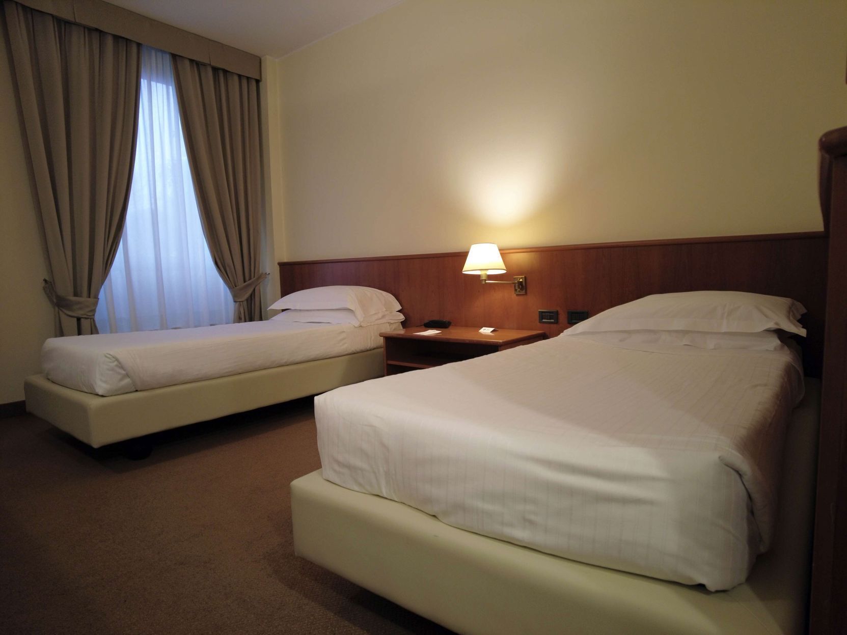 Down duvets, minibar, in-room safe, desk