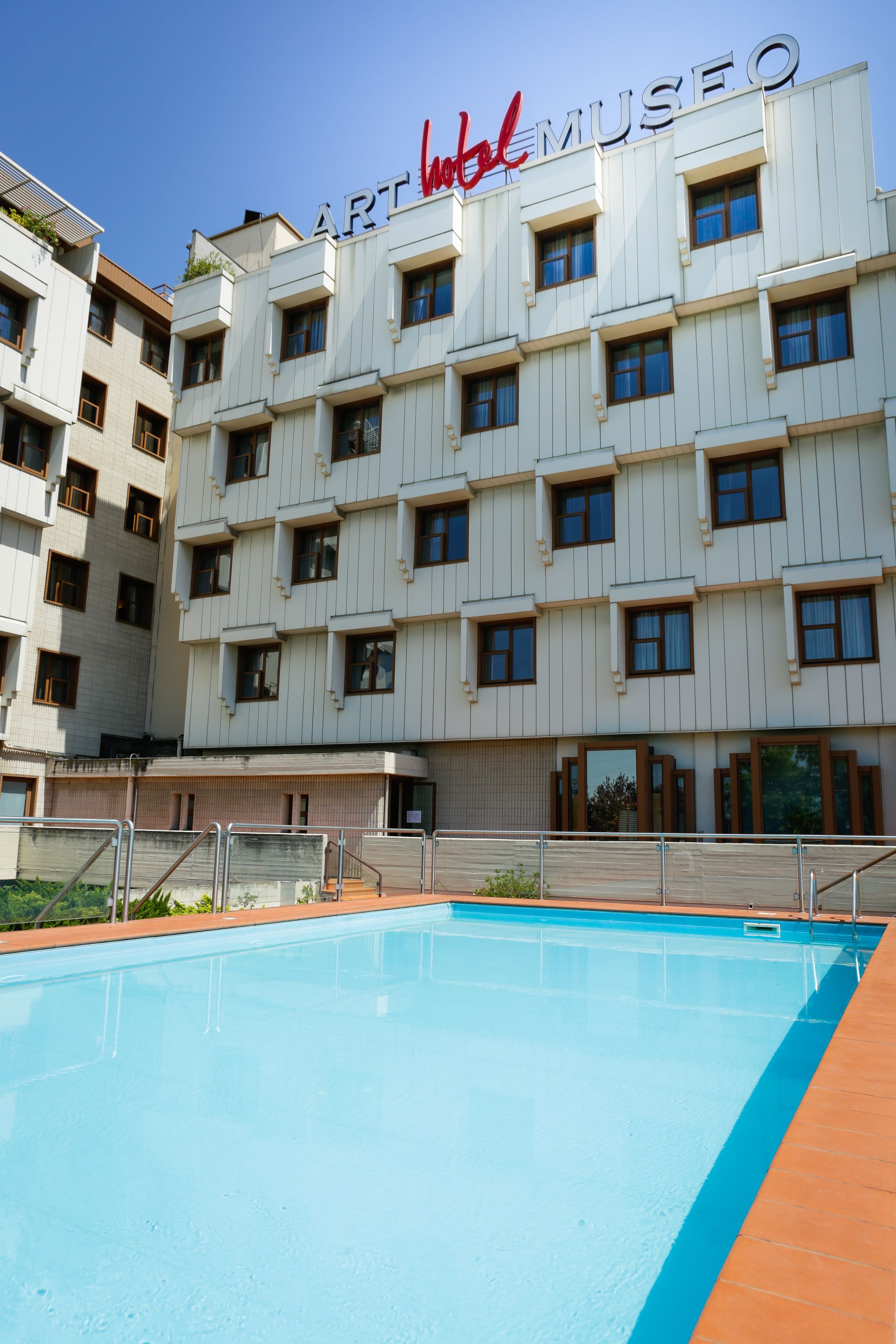 Fassade der Unterkunft