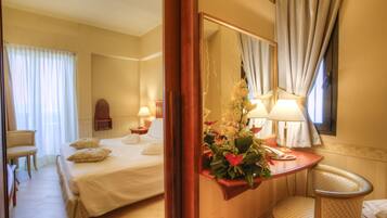 Chambre Exécutive, balcon | Draps en coton égyptien, literie de qualité supérieure