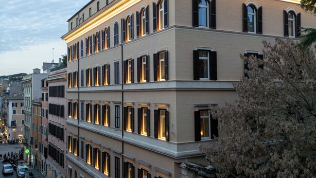 Front of property - Palazzo 4 Fontane 12 (Rome)