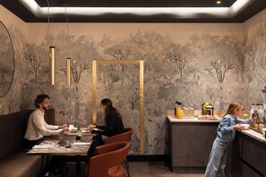 Daily buffet breakfast (EUR 28 per person)