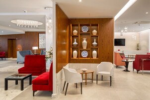 Sala de estar en el lobby