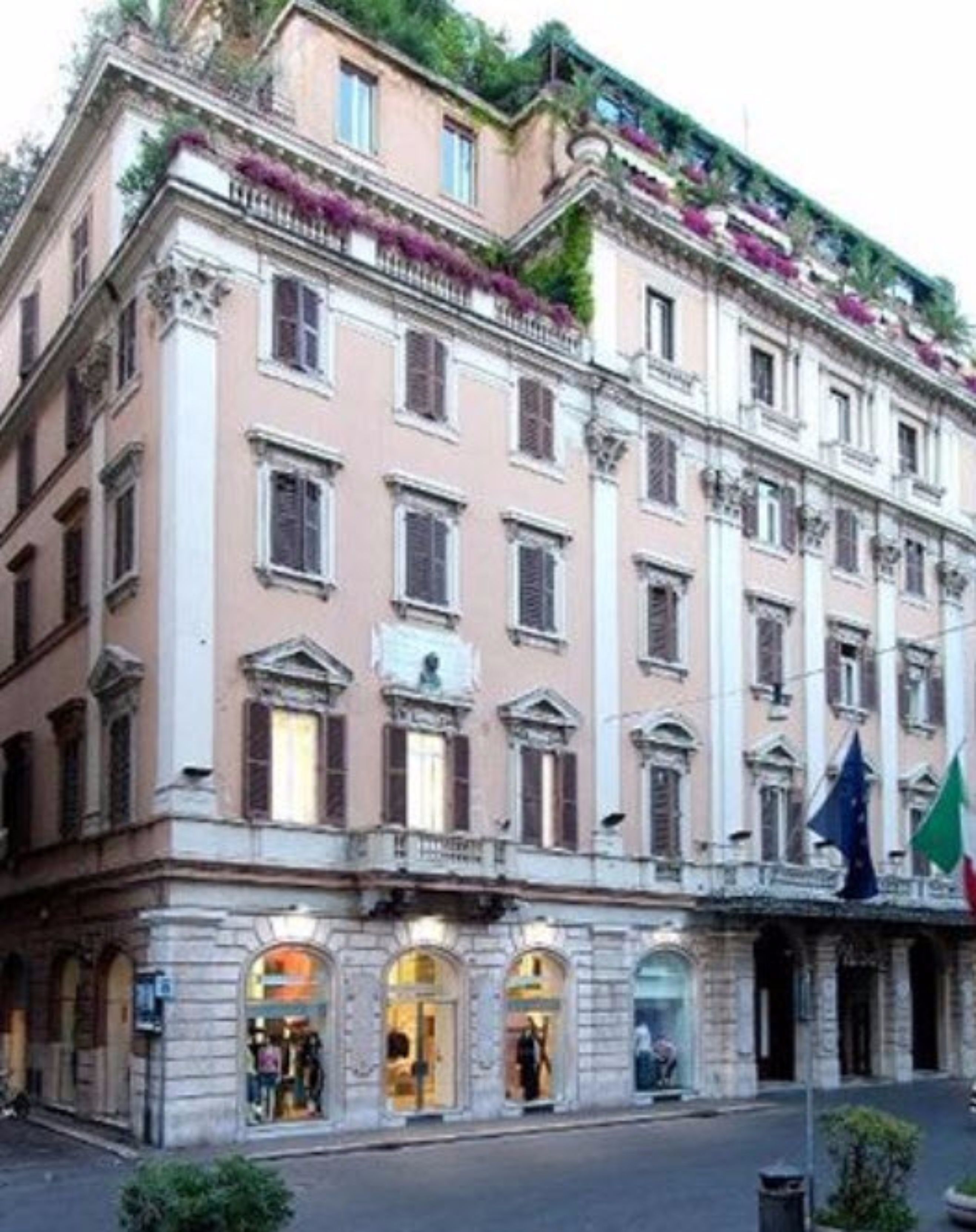 Fassade der Unterkunft