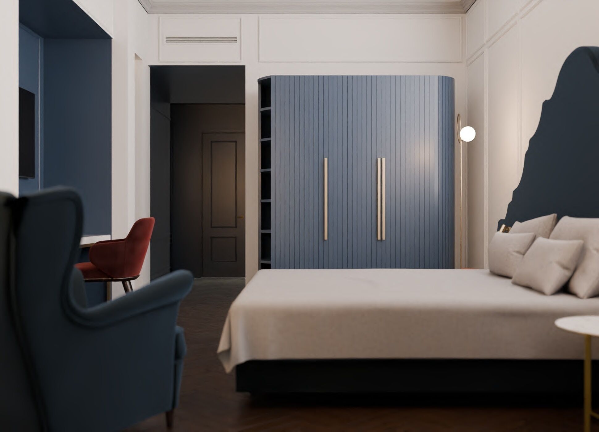 迷你吧、客房內保險箱、書桌、遮光布/窗簾