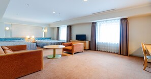 1 chambre, coffres-forts dans les chambres, ameublement personnalisé