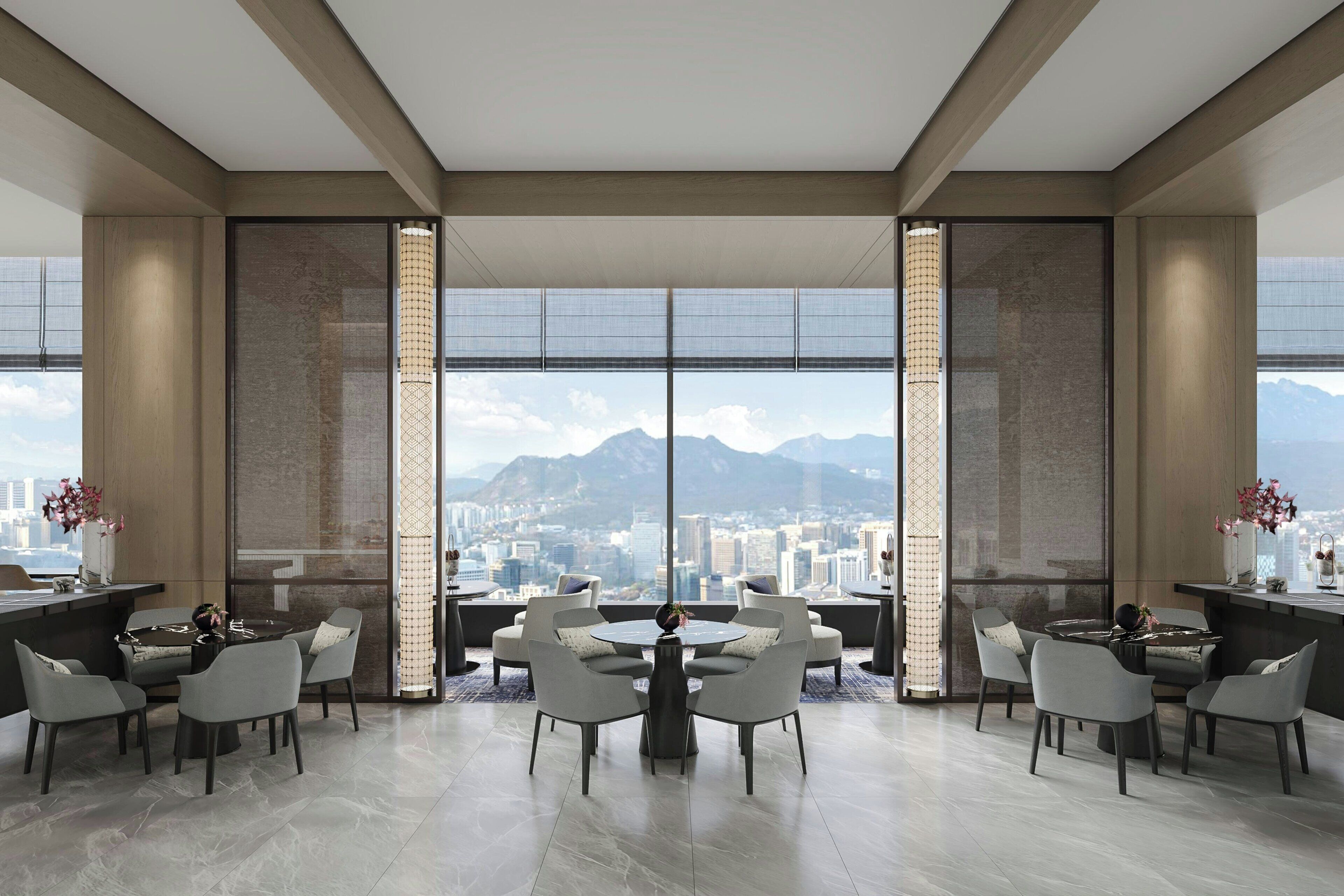 2 restaurantes; se sirven desayunos, almuerzos, cenas y cocina china . Kobe Marriott Hotel