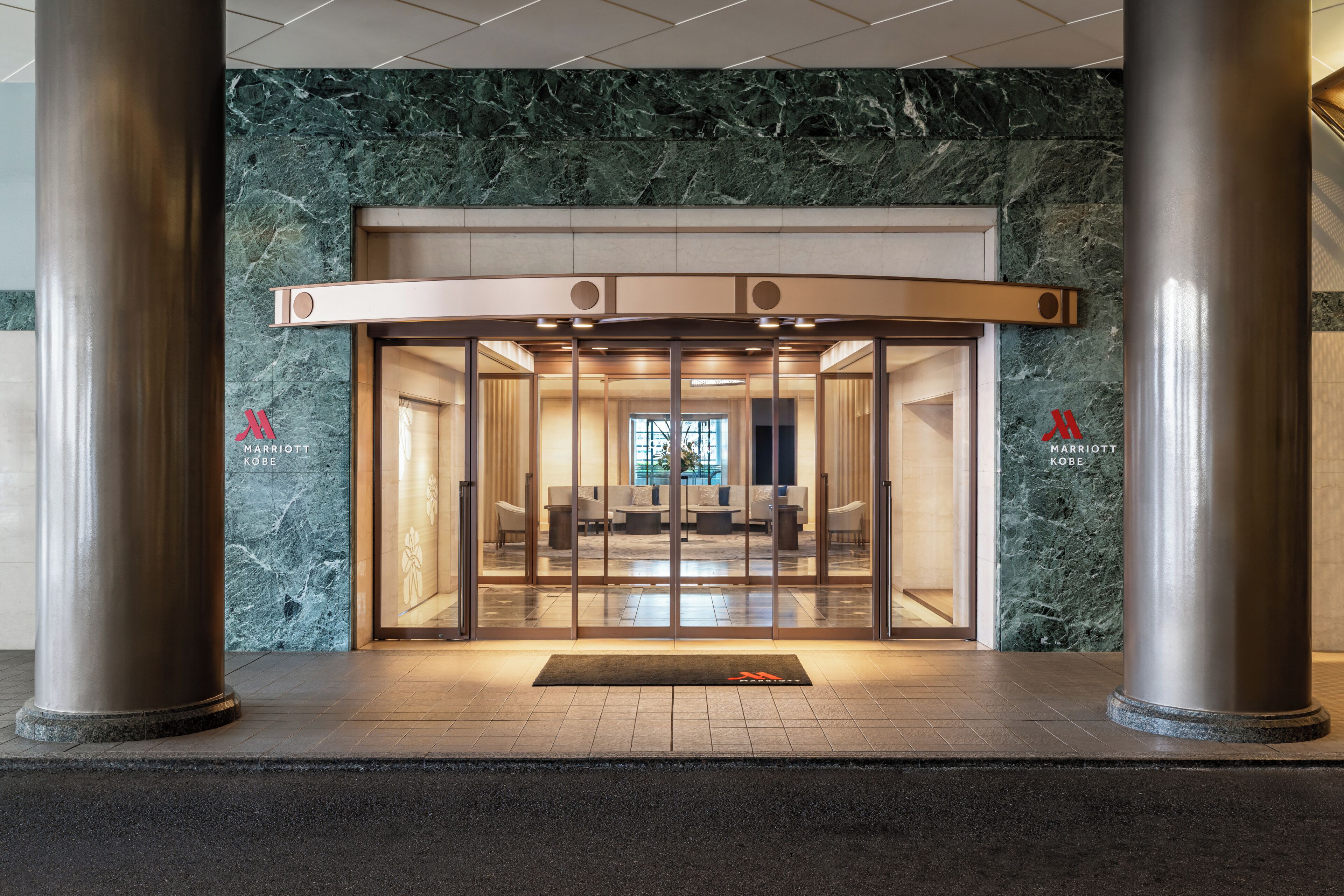 Entrée de l’hébergement