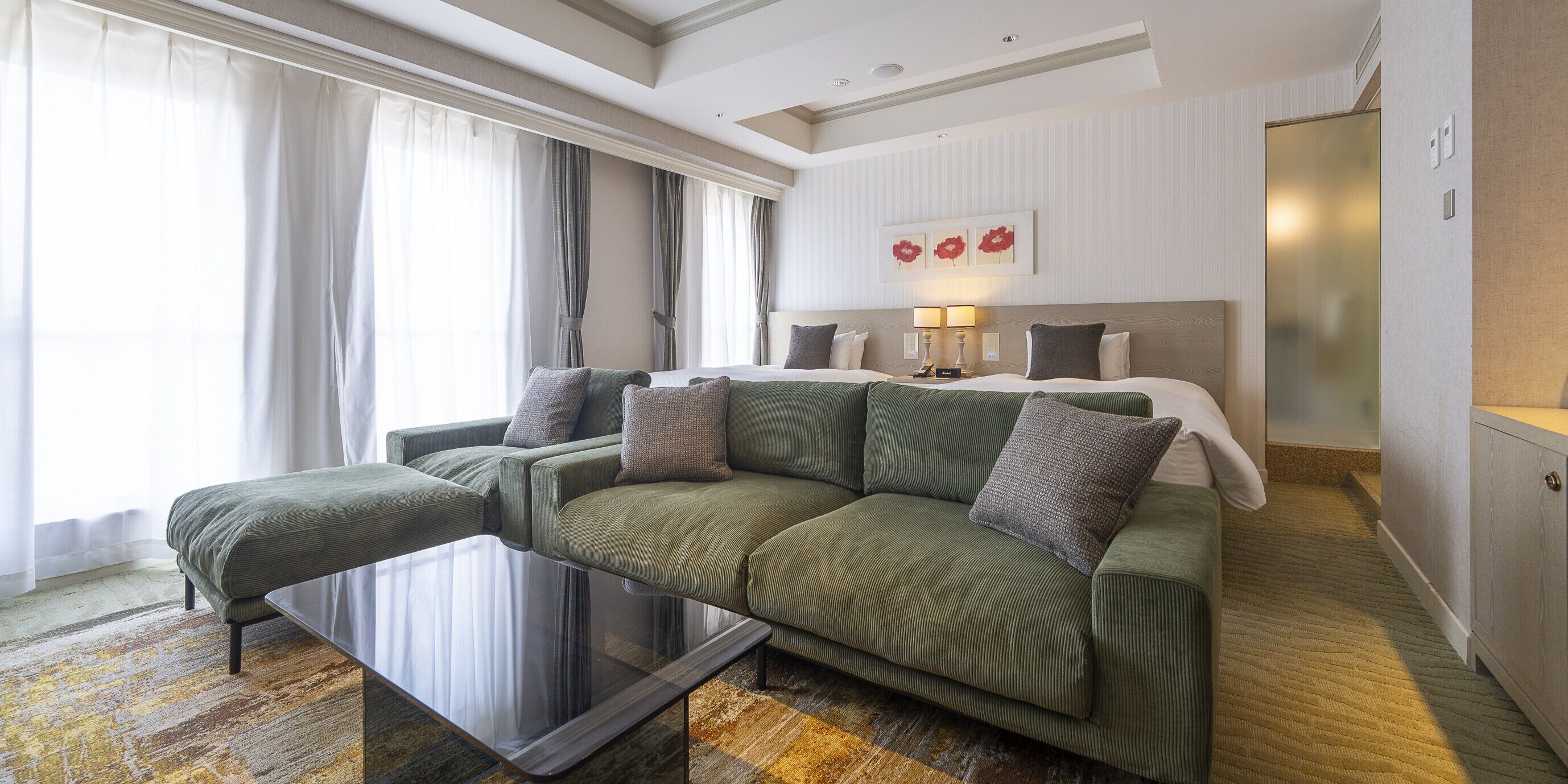 Kamar Eksekutif, Bebas Asap Rokok (Junior suite,Castle View,) | Brankas dan didekorasi berbeda-beda