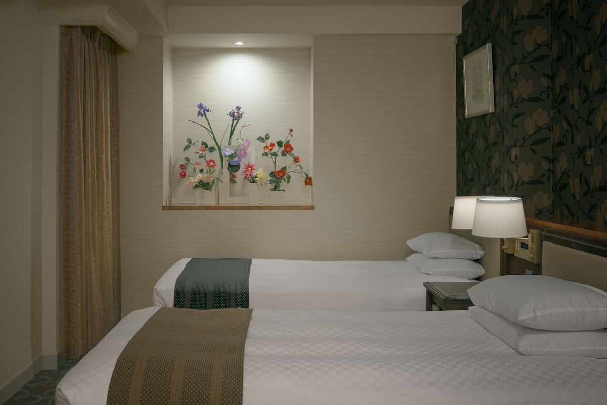 Cofres nos quartos, individualmente decorados