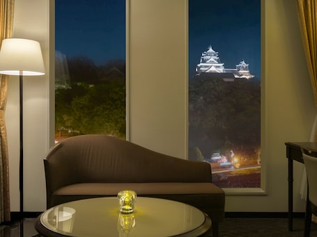 View from room. Kumamoto Hotel Castle