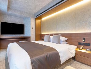 Caixa forta a l'habitació, decoració individual i mobiliari individual 